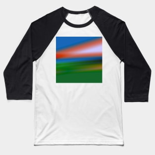 RED BLUE GREEN TEXTURE Baseball T-Shirt